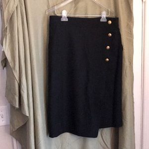 ALINE button skirt